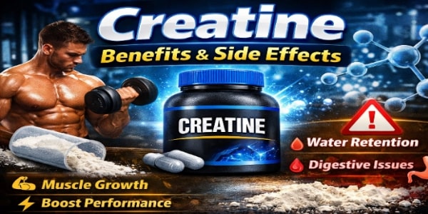Creatine Benefits, Uses & Side Effects in Hindi – Complete Guide