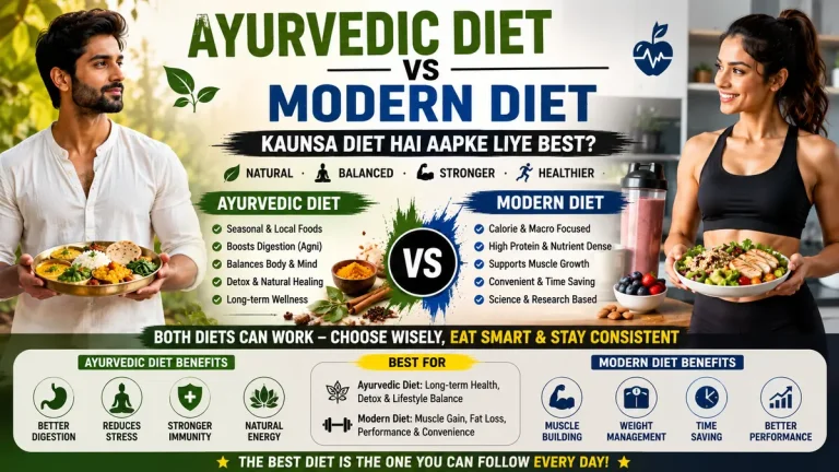 Ayurvedic Diet vs Modern Diet