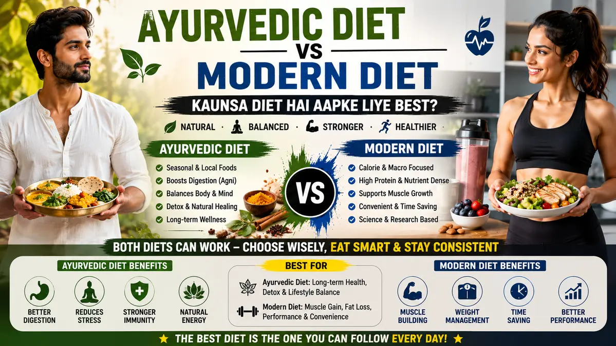 Ayurvedic Diet vs Modern Diet