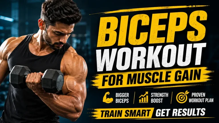 Biceps Workout plan for Muscle Gain