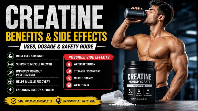 Creatine Benefits uses Side Effects