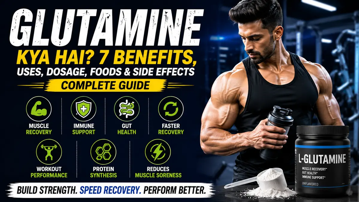 Glutamine: Kya Hai, Aur 7 Benefits
