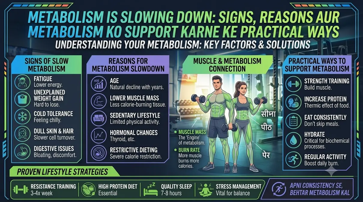 Metabolism is Slowing Down