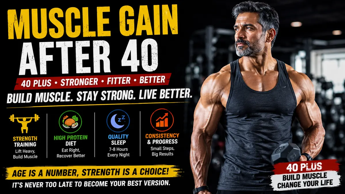 Muscle Gain After 40