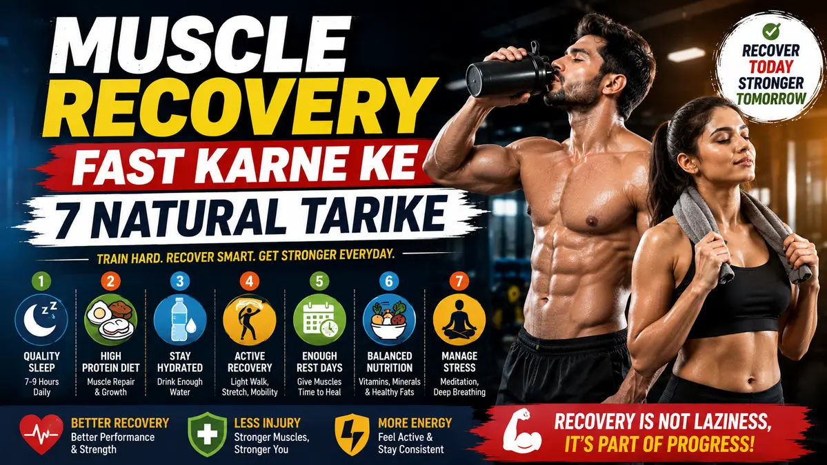Muscle Recovery Fast Kaise Karein?