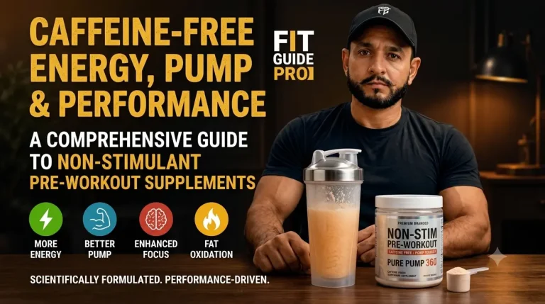 Non-Stimulant Pre-Workout Supplements