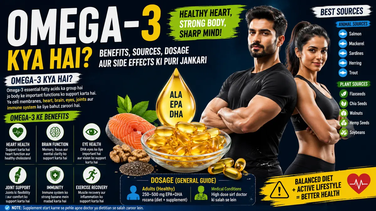 Omega-3 Kya Hai? 
