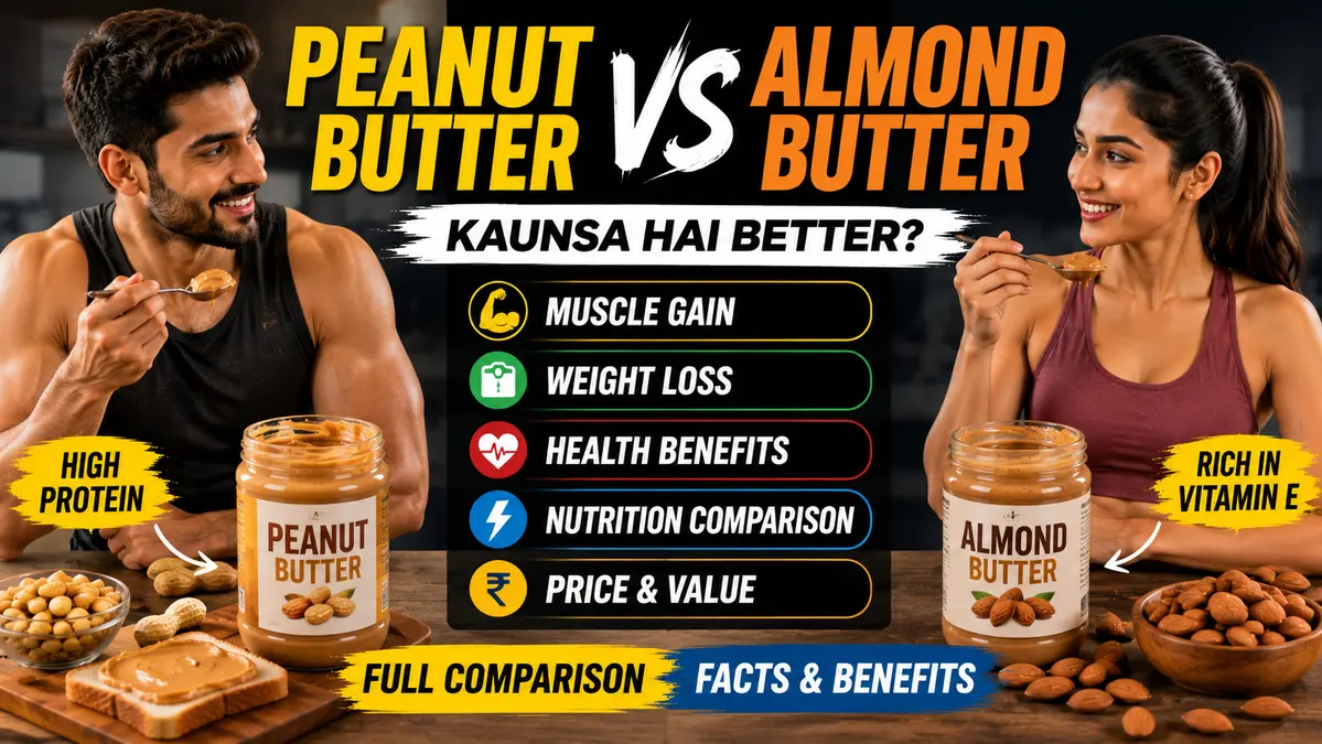 Peanut butter vs almond butter