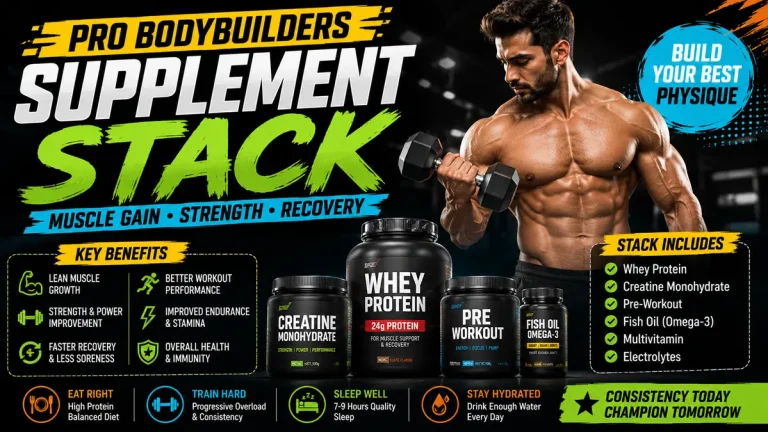 Pro Bodybuilders Supplement Stack