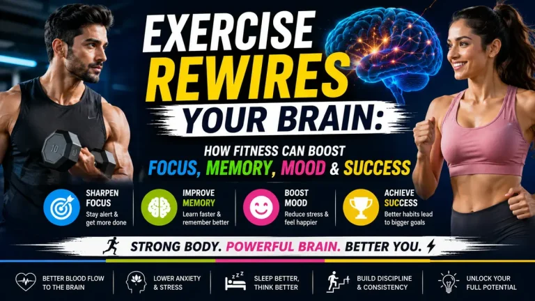 Exercise Rewires Your Brain: How Fitness Can Boost Focus, Memory, Mood & Success