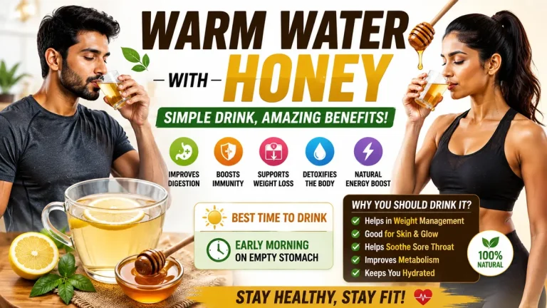 Drink Warm Water with Honey