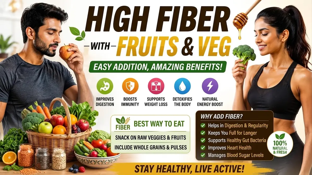 High Fiber Fruits & Vegetables