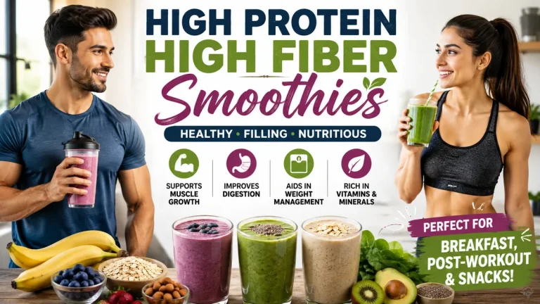 High Protein High Fiber Smoothies