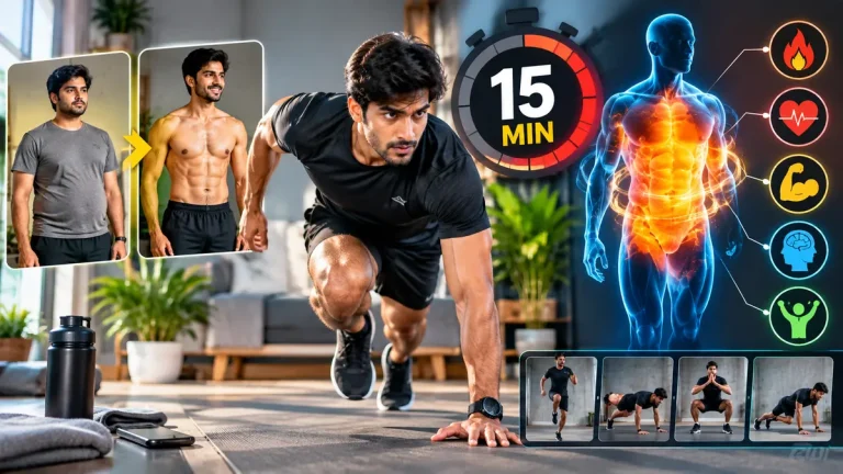 Roz 15 Minute HIIT Workout Karne Se Body Me Kya Hota Hai?