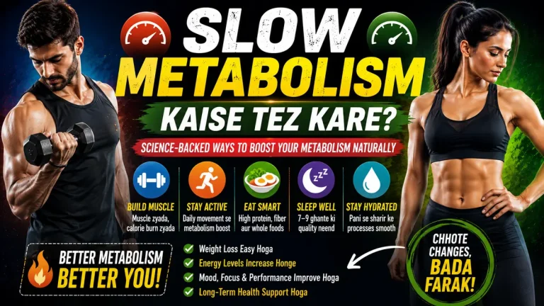 Slow Metabolism Kaise Tez Kare?