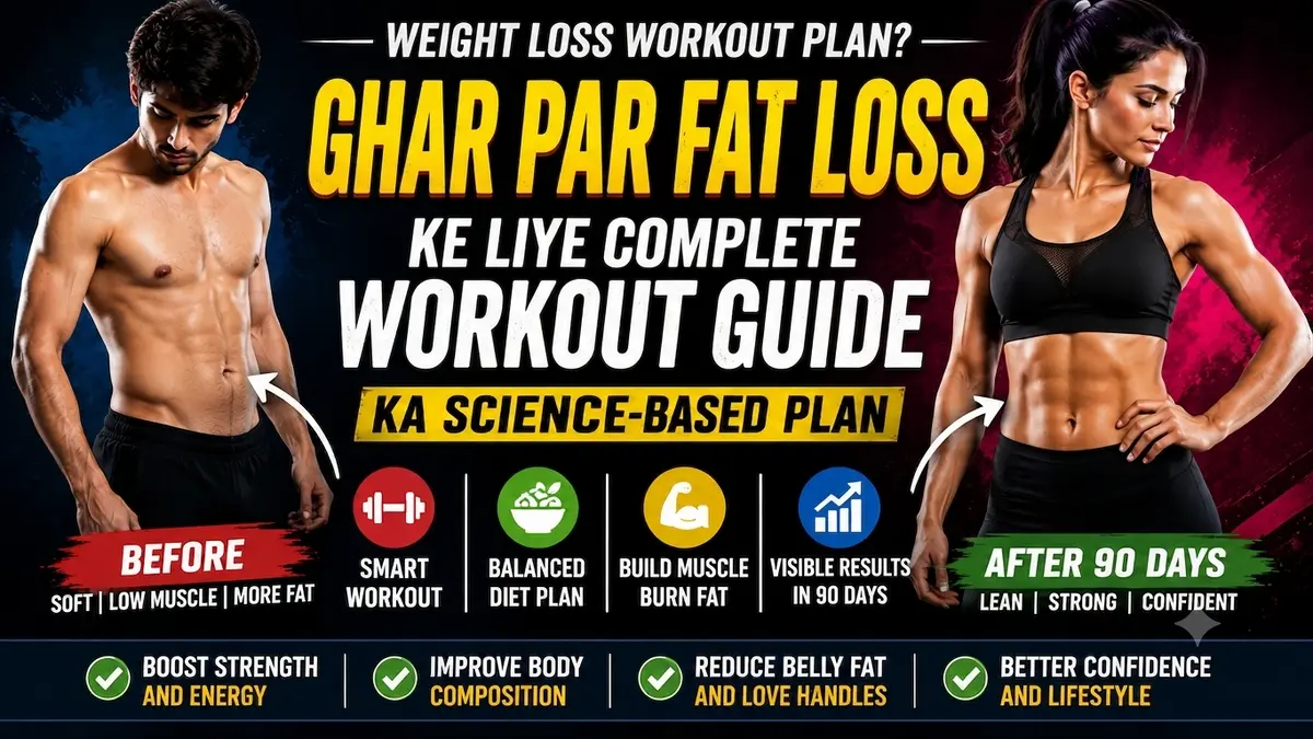 Weight Loss Workout Plan: Ghar Par Fat Loss Ke Liye Complete Workout Guide